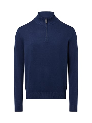 Nils Sundström Pullover in indigo - 0001