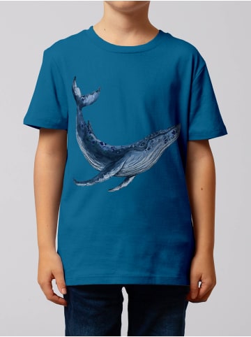 wat? Apparel T-Shirt Wal in Blau
