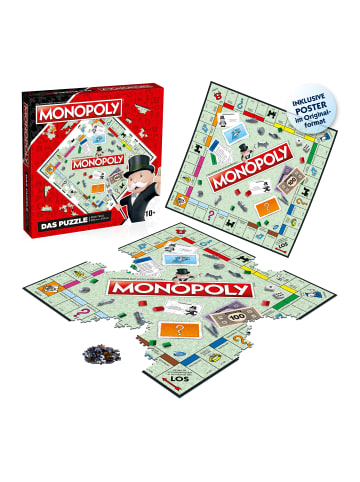 Winning Moves Monopoly No. 9 Original - Das Puzzle Spiel 1000 Teile in bunt