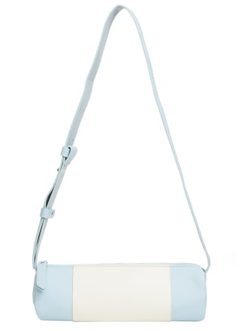 Usha Handtasche Handtasche in Blau Weiss