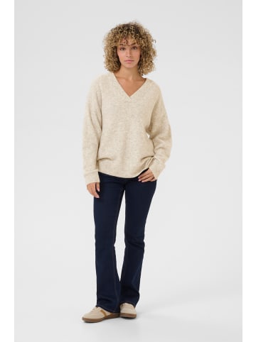 Cream Strickpullover CRMerle Oversize fit in Oat melange