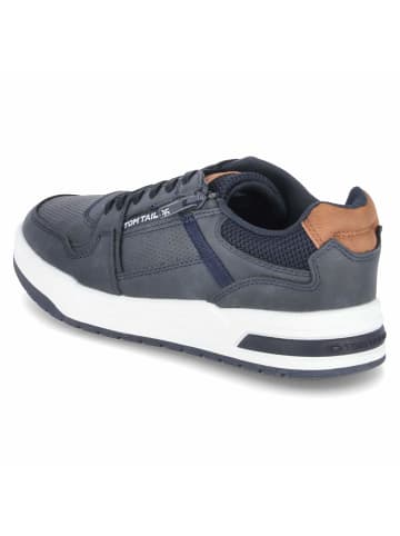 Tom Tailor Schnürhalbschuh in blau