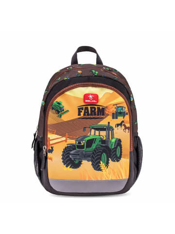 Belmil Kiddy Plus Kindergartenrucksack Farm für 3-6 Jährige Kinder Rucksack 3 Jahre