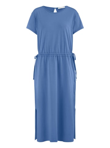 Hessnatur Jersey-Kleid in kornblumenblau