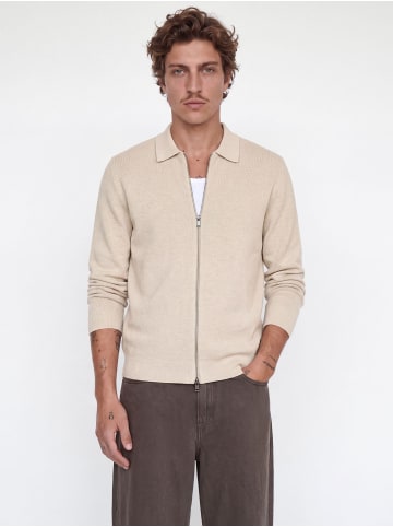 Jack & Jones Strickjacke in Cloud Dancer