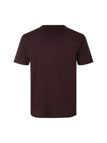 IDENTITY T-Shirt klassisch in Dunkel bordeaux