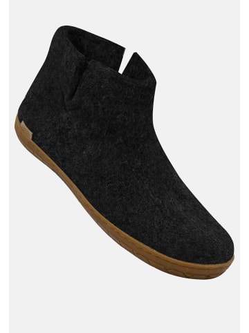 glerups Boots Naturkautschuksohle in Charcoal