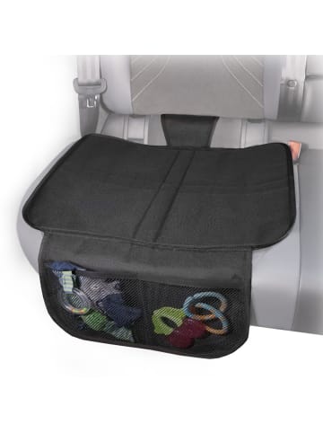 Zamboo Autositz-Schutzunterlage mit Netztasche - in black