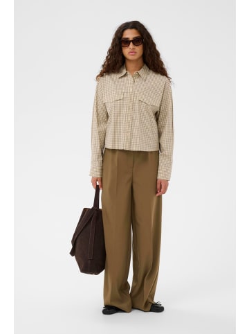 Soaked in Luxury Pants Suiting SLCorinne Gerade Passform in Teak