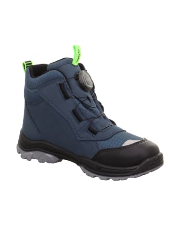 superfit Ankle Boot JUPITER in Blau/Hellgrün