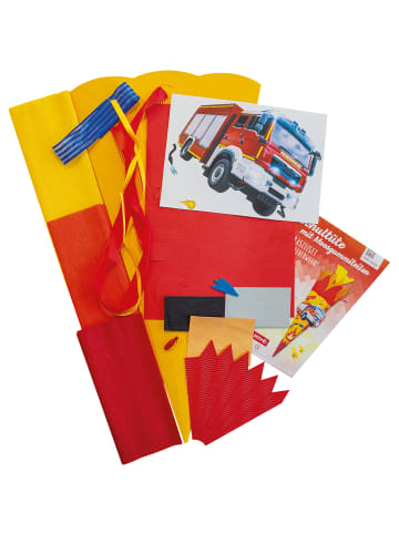 Bastelset Schultüte groß 68 cm Feuerwehr