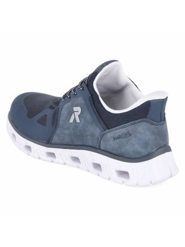 rieker Schnürhalbschuh in blau