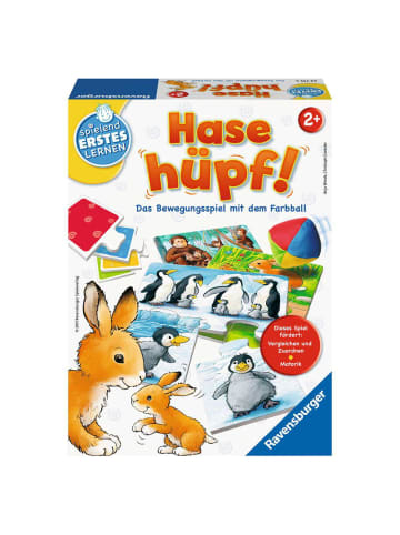 Ravensburger Bewegungsspiel Hase hüpf! Ab 2 Jahre in bunt