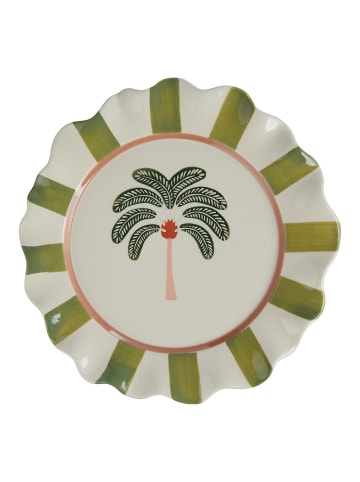 Butlers Teller PALACIO Palmehandbemalt in Multicolor