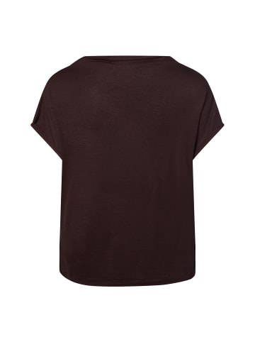 Someday Blusenshirt Kasora in schoko ecru - 0001