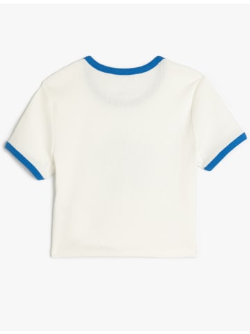 KOTON TSHIRT SS in Ekru