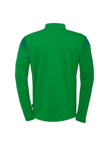 uhlsport  1/4 ZIP TOP Squad 27 Kids in grün/lagune
