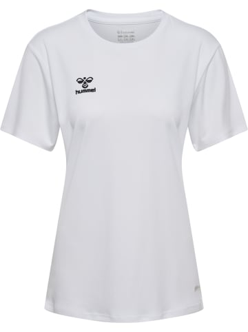 Hummel T-Shirt Hmlessential Damen in WHITE