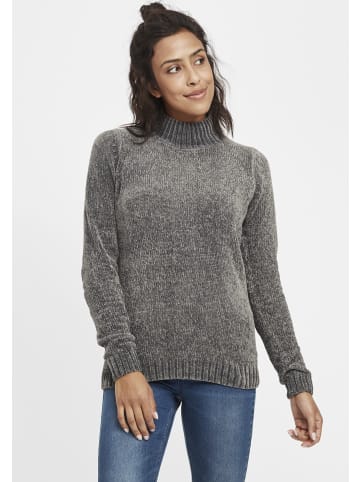 Oxmo Strickpullover OXEstella in Grau