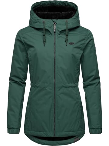 ragwear Winterjacke Dankka Warm in Pine Green