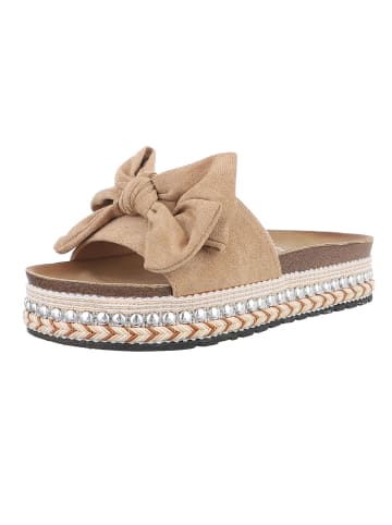 Ital-Design Sandale & Sandalette in Hellbraun