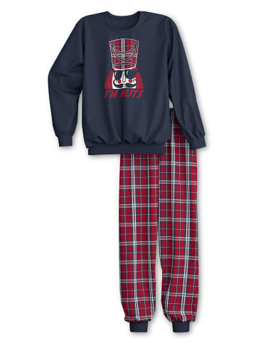 Calida Pyjama in dark sapphire