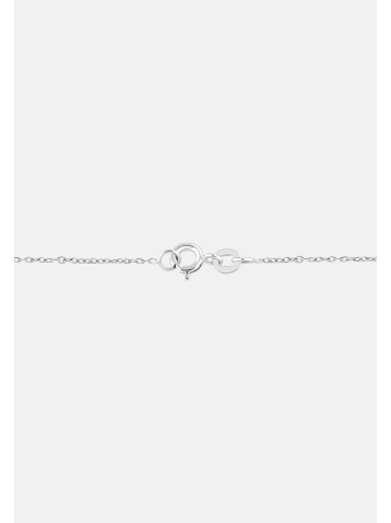 Ethische Diamanten Halskette aus 375 Weißgold mit Lab Grown Diamant
