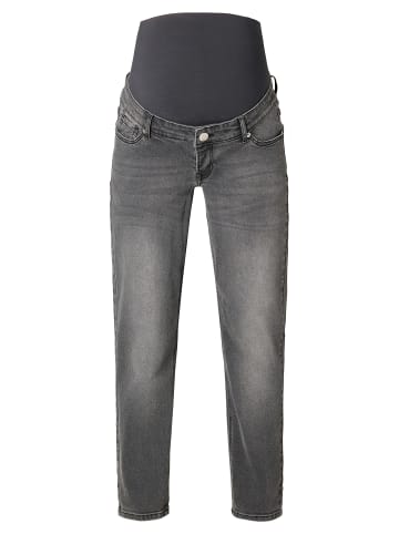 Noppies Straight Umstandsjeans Azua in Grey Denim
