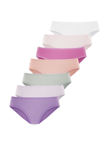 Vivance by Lascana Jazz-Pants Slips in lindgrün, lila, flieder, apricot, pink, rosa, weiß