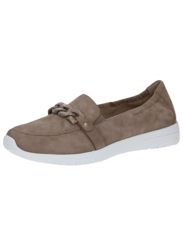 Caprice Slipper in TAUPE SUEDE