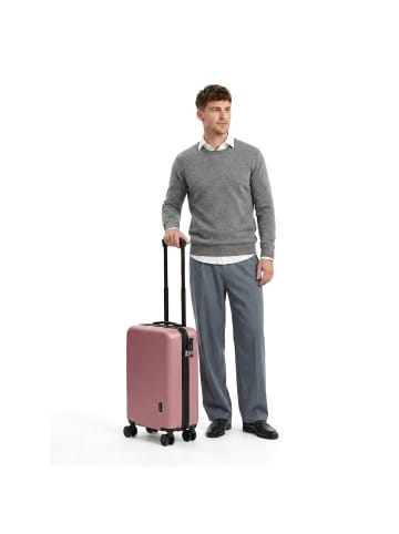 Redolz Essentials 09 CABIN 4 Rollen Kabinentrolley 55 cm in rose