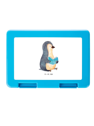 Mr. & Mrs. Panda Lunchbox Pinguin Buch ohne Spruch in Weiß