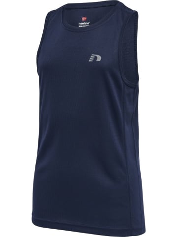 Newline Kinder Sportshirt "Kids Core Running Singlet" in Schwarz