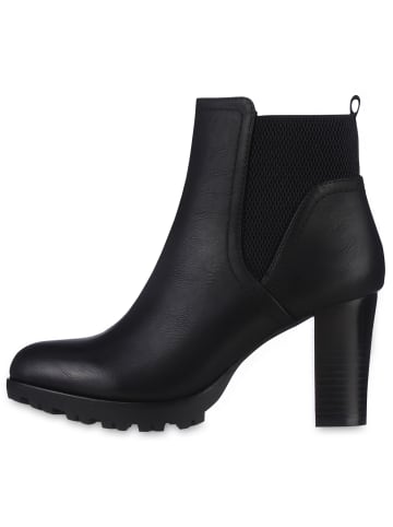 VAN HILL Chelsea Boots Sofia in Schwarz