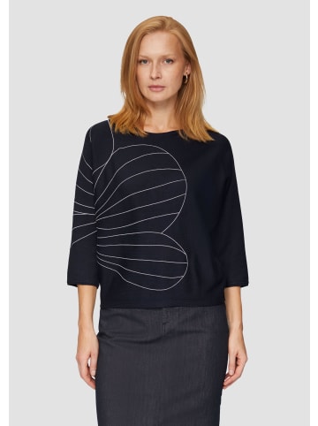 s.Oliver BLACK LABEL Strickpullover 3/4 Arm in Blau