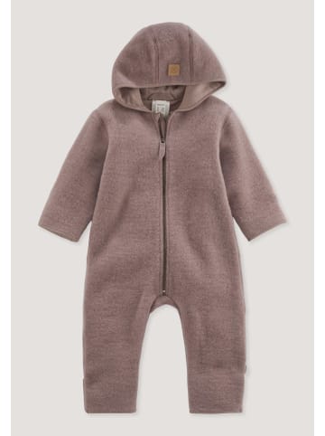 Hessnatur Wollfleece Overall in mauve