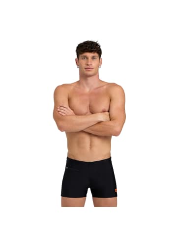 Arena Kastenbadehose Zip in black