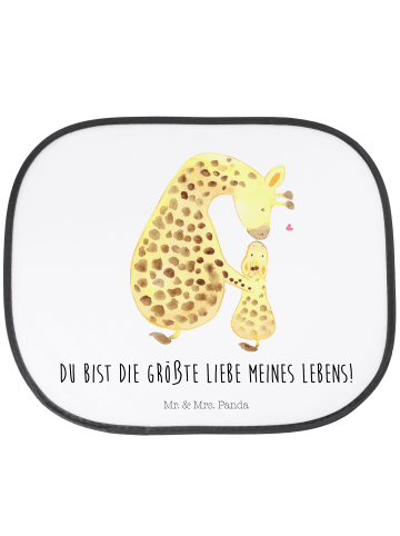 Mr. & Mrs. Panda Sonnenschutz Auto Frontscheibe Giraffe Kind mit... in Weiß