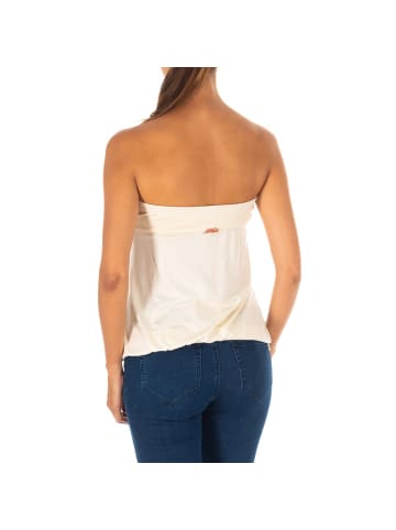 Met Jeans Top in Beige