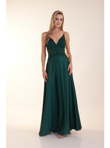 LAONA Kleid Floral Opulence Dress in Emerald Green