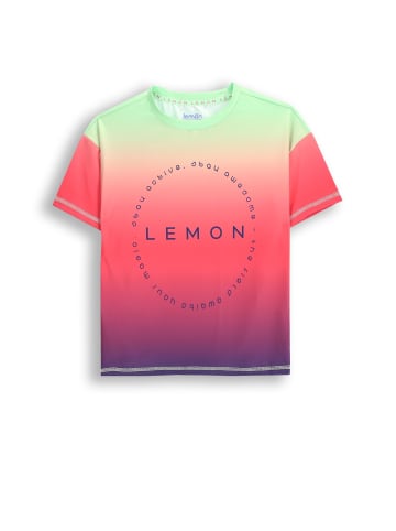 Lemon explore T-Shirt mit kurzem Ärmel in bunt