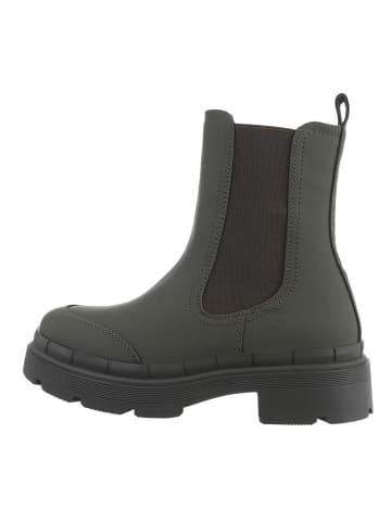 Ital-Design Stiefelette in Olive