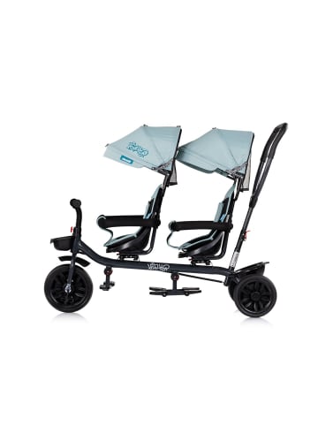 Babyshoppen Geschwisterdreirad Tricycle Hip Hop in blau