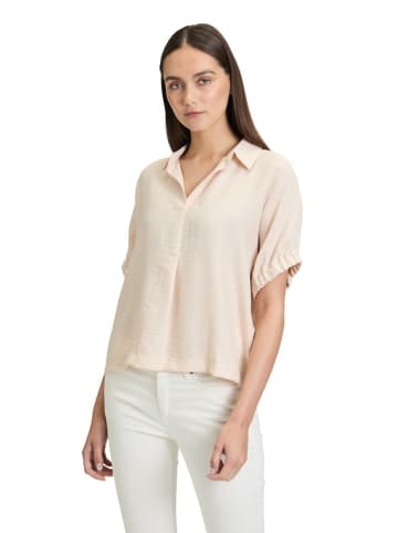 BETTY & CO Kurzarmbluse für Damen in natur