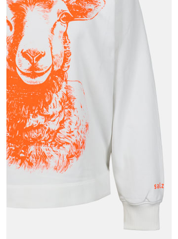 Salzhaut Kapuzenpullover für Damen in hell-blau