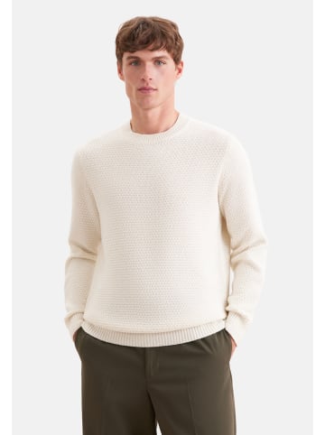 Seidensticker Pullover Regular in Ecru