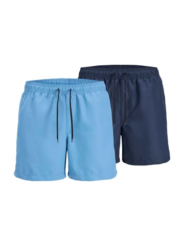 Jack & Jones 2er-Pack Badeshorts in Navy Blazer