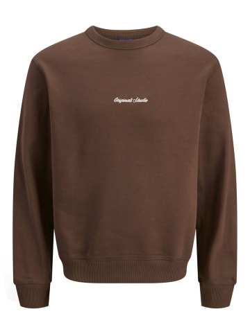 Jack & Jones Sweatshirt JORNORREBRO EMB SWEAT CREW in Rot