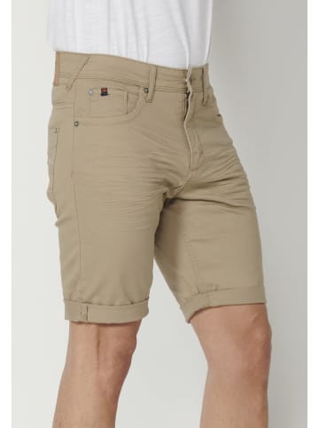 KOROSHI Bermuda Denim Stretch Regular Farben in beige