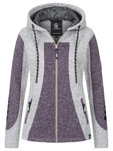 Rock Creek Fleecejacke in Violett